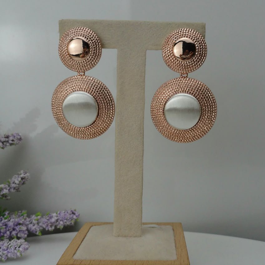 Gold Tone Necklace and Earrings Set product image