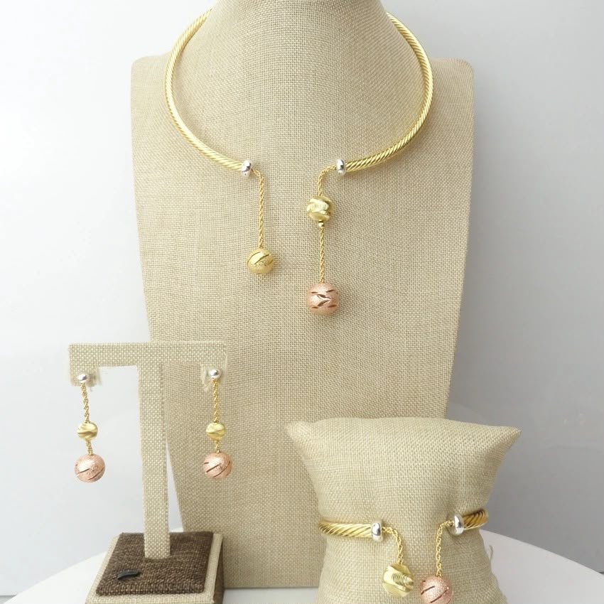 Royal Bridal Statement Necklace Set