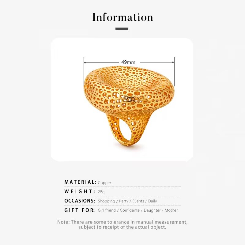 Bold plated gold jewelry
