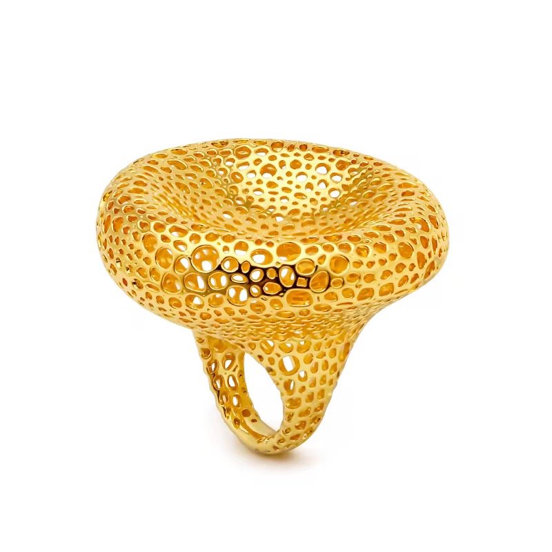 Bold plated gold jewelry