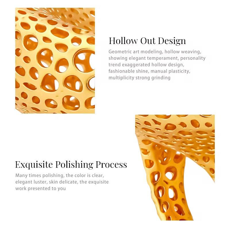 Bold plated gold jewelry