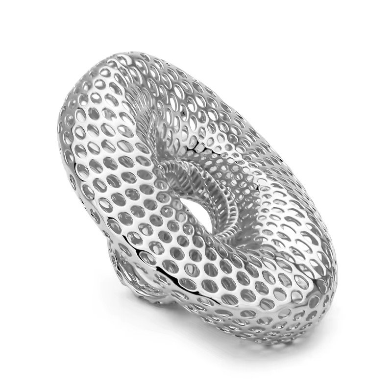 STATEMENT MESH DISC RING