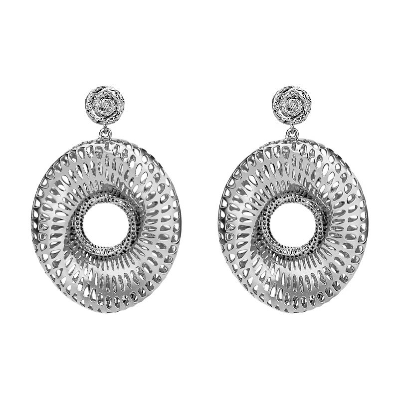 loop sliver earrings